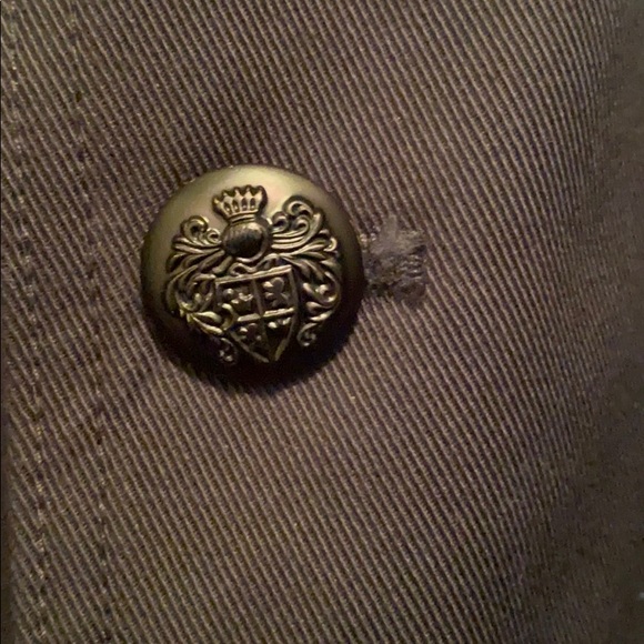 The Kooples Chic Dark Navy Trench Coat - Picture 2 of 7